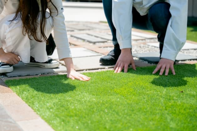 見て・触れて体感できる「お庭体験型展示場」